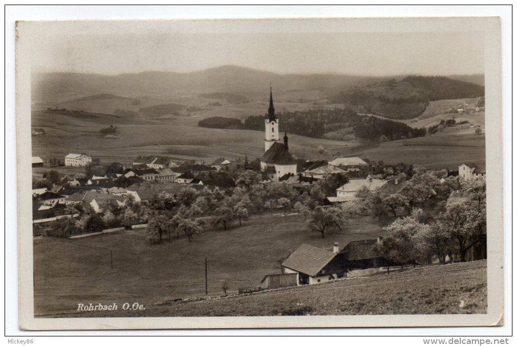 Autriche--ROHRBACH  O  Oe--1932---Vue Générale Du Village  Cpsm 14 X 9  éd Stefsky - Autres & Non Classés