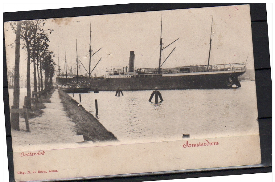 Amsterdam Oosterdok 1902 Beport En Retour Afzender (a51) - Amsterdam