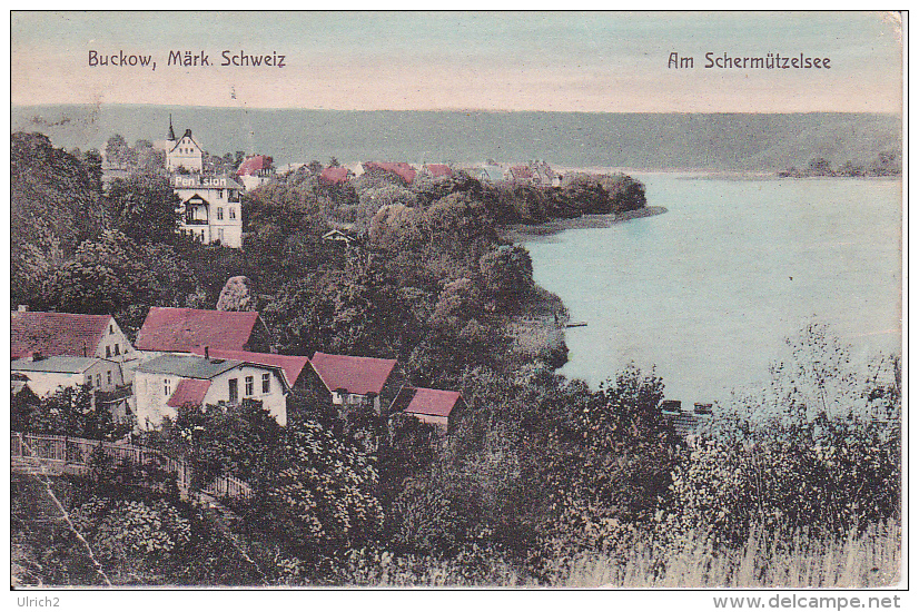 AK Buckow - Märk. Schweiz - Am Schermützelsee - 1912 (10290) - Buckow