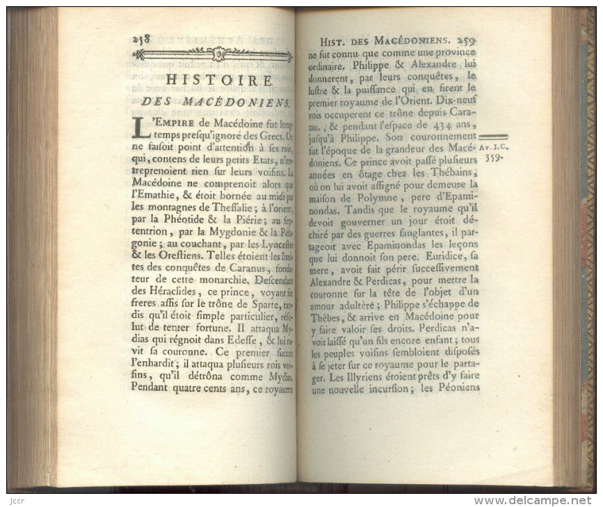 Cours D´études Des Jeunes Demoiselles Par L´Abbé Fromageot - Tome 4 - Histoire - 1773 - 1701-1800