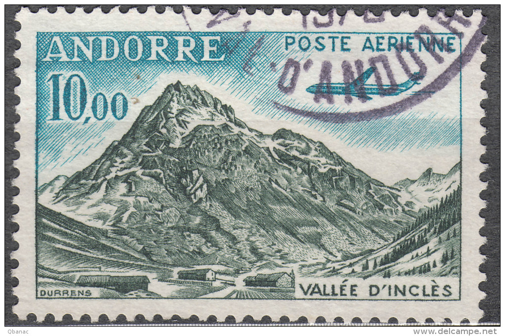 Andorra 1964 Mi#185 Used - Gebruikt