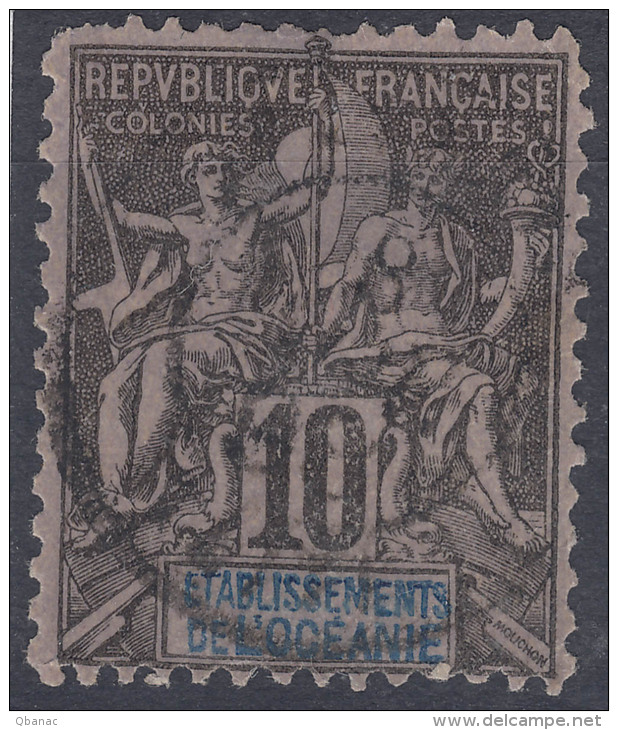 Oceania 1892 Yvert#5 Used - Oblitérés