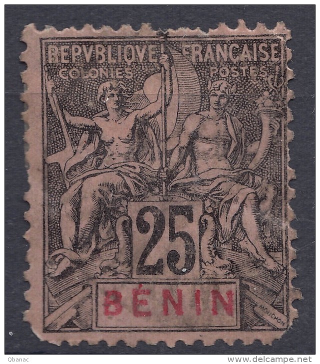 Benin 1894 Yvert#40 Used - Oblitérés