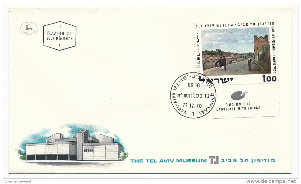 ISRAEL => 24 FDC - TABLEAUX, Peinture, Beaux Arts, Oeuvres diverses - Beau lot