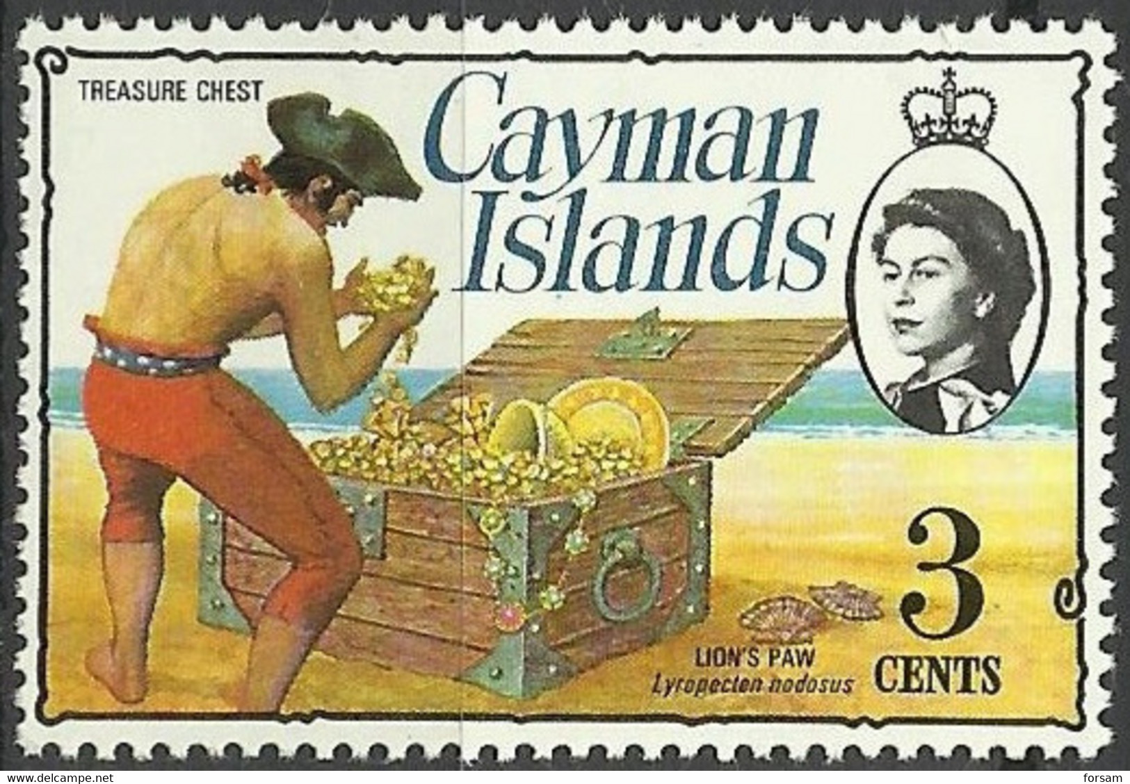 CAYMAN ISLANDS..1974..Michel # 331...MNH...MiCV - 7 Euro. - Cayman Islands