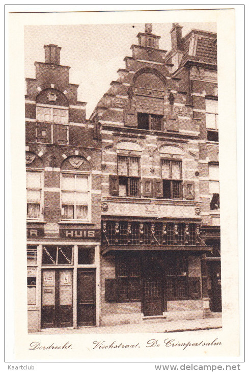 Dordrecht - Voorstraat. De Crimpertsalm - Dordrecht