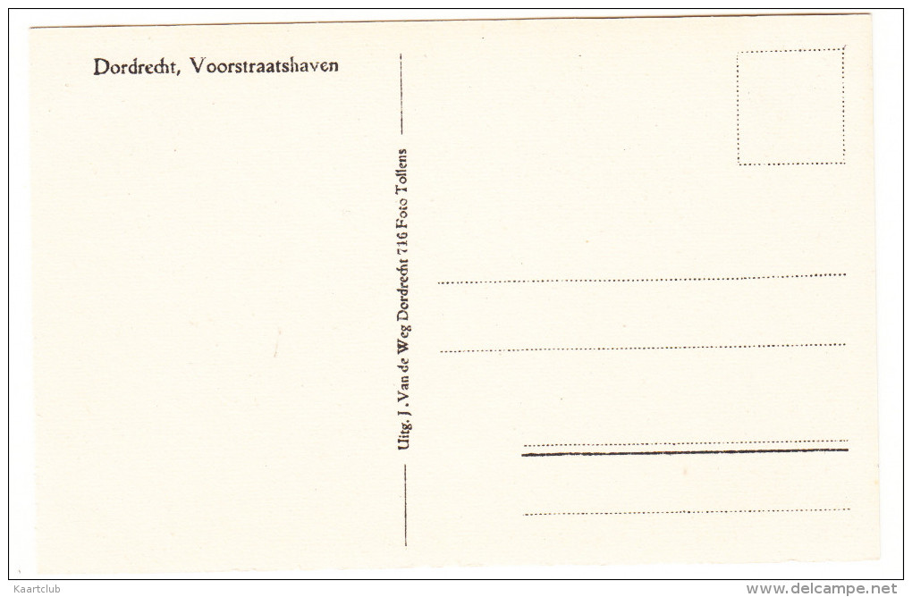 Dordrecht - Voorstraatshaven - Dordrecht