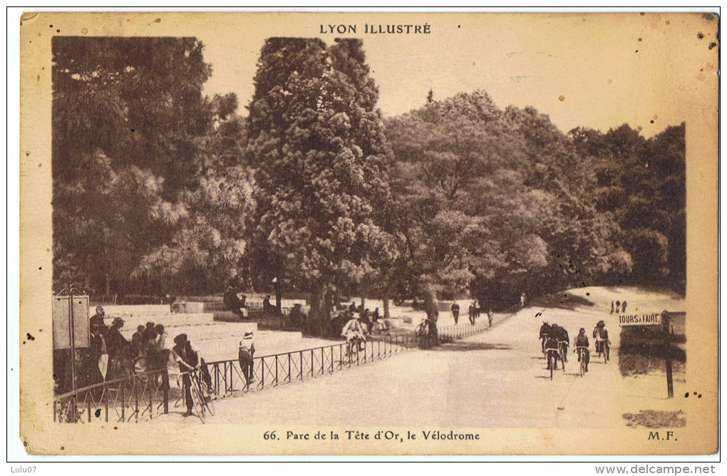 Course  Cycliste   Vélodrome     Lyon  1942 - Cyclisme