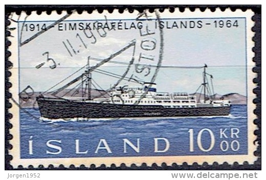 ICELAND  # STAMPS FROM YEAR 1964    STANLEY GIBBON 408 - Used Stamps