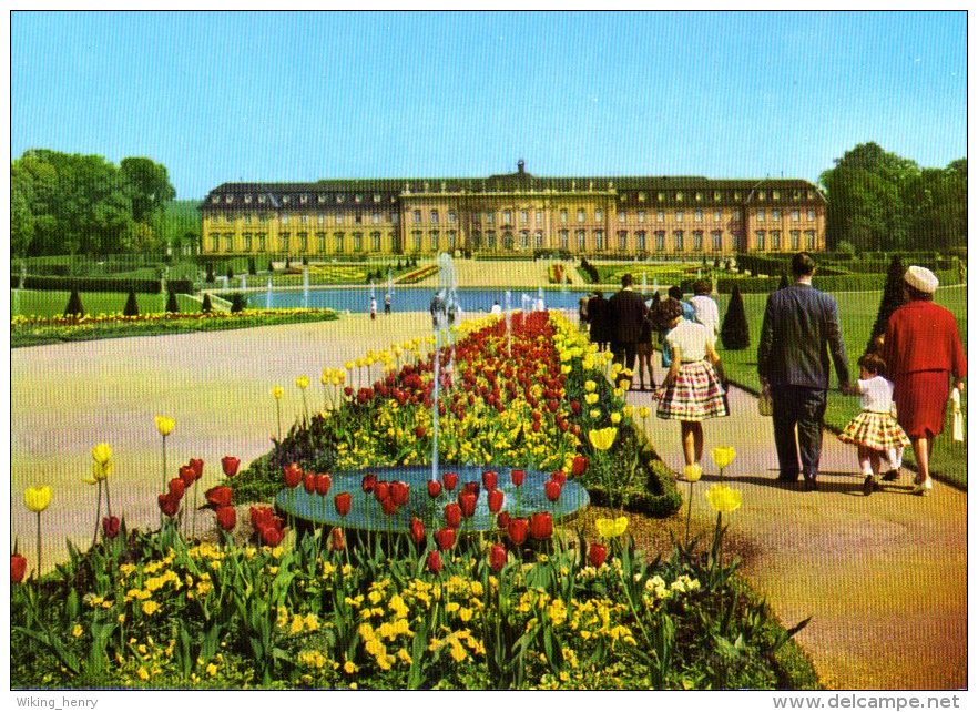 Ludwigsburg - Der Große Barockgarten Mit See Und Schloß - Ludwigsburg