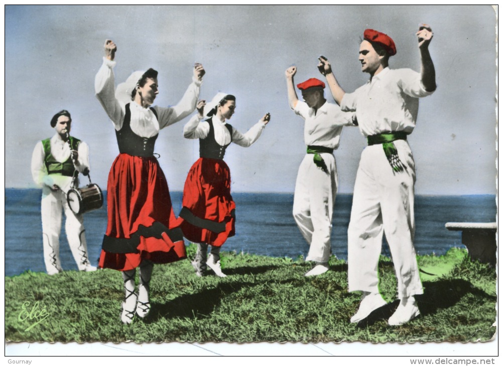 Biarritz Ballets Basques Oldarra : Le Fandango (danse Populaire) N°9 éd Chatagneau Dentelée - Folklore - Biarritz