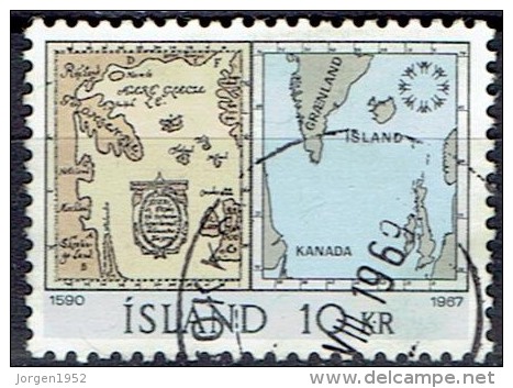 ICELAND  # STAMPS FROM YEAR 1967   STANLEY GIBBON 442 - Gebraucht