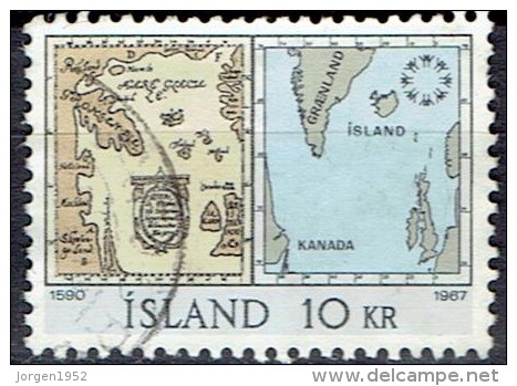 ICELAND  # STAMPS FROM YEAR 1967   STANLEY GIBBON 442 - Gebraucht