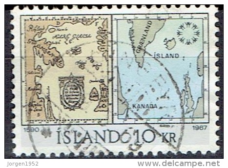 ICELAND  # STAMPS FROM YEAR 1967   STANLEY GIBBON 442 - Used Stamps