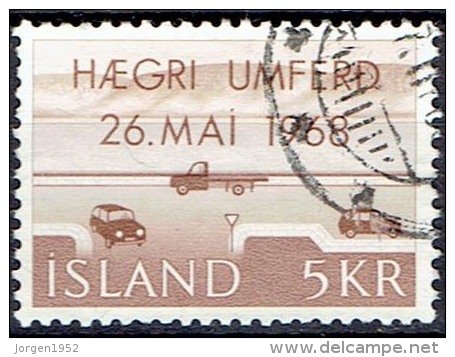 ICELAND  # STAMPS FROM YEAR 1968   STANLEY GIBBON 451 - Gebraucht