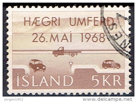 ICELAND  # STAMPS FROM YEAR 1968   STANLEY GIBBON 451 - Gebraucht