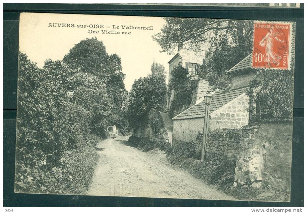 Auvers Sur Oise, Le Valhermeil, Une Vieille Rue  Eaz78 - Auvers Sur Oise