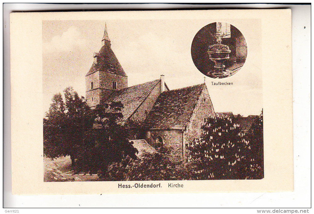 3253 HESSISCH OLDENDORF, Kirche, 1943 - Hessisch-Oldendorf