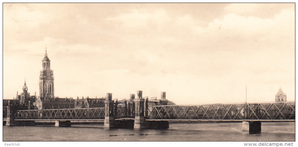 Kampen - IJsselbrug (1936)    - Holland/Nederland - Kampen