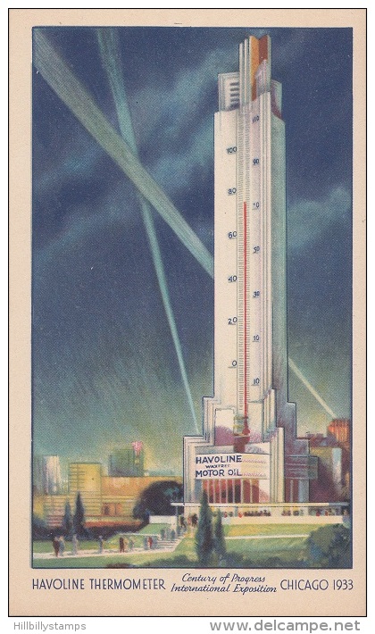 United States   1933 Chicago  International Exposition   Post Card   Lot 744 - Cartes Souvenir