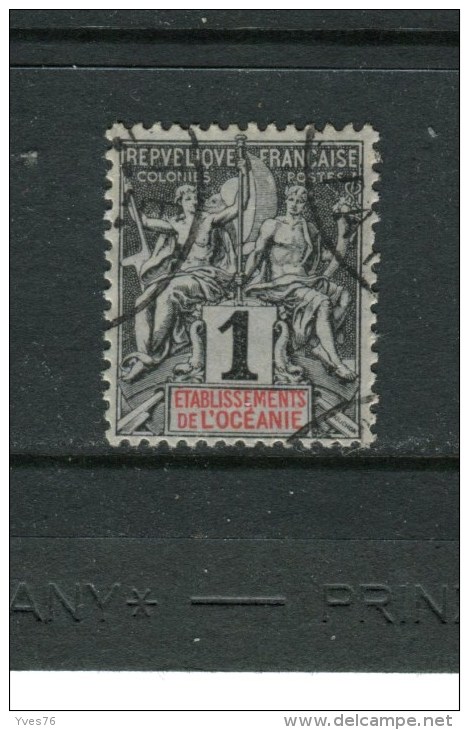 OCEANIE - Y&T N° 1° - Type Groupe - Used Stamps