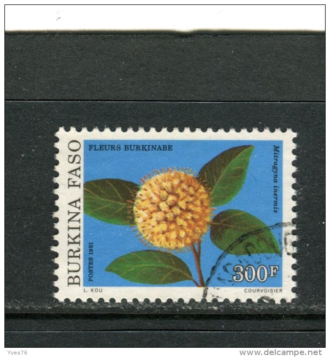 BURKINA FASO - Y&T N° 842° - Fleur Burkinabé - Miragyna Inermis - Burkina Faso (1984-...)