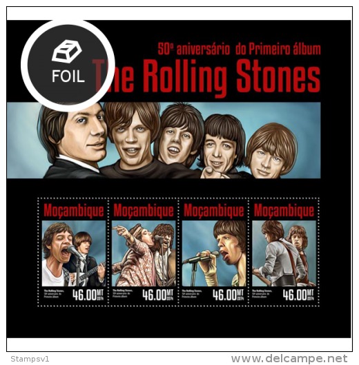 Mozambique. 2014 Rolling Stones. (329a) - Sänger