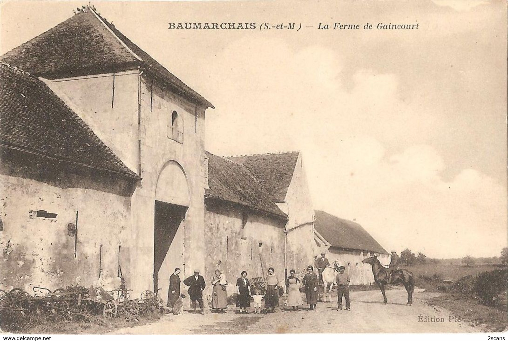 Dépt 77 - OTHIS - Beaumarchais - La Ferme De Gaincourt - (Édition Plé) - Environs De Dammartin-en-Goële - (Baumarchais) - Othis