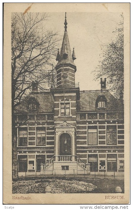 Bossum.  -  Raadhuis  ;  1926 - Bussum