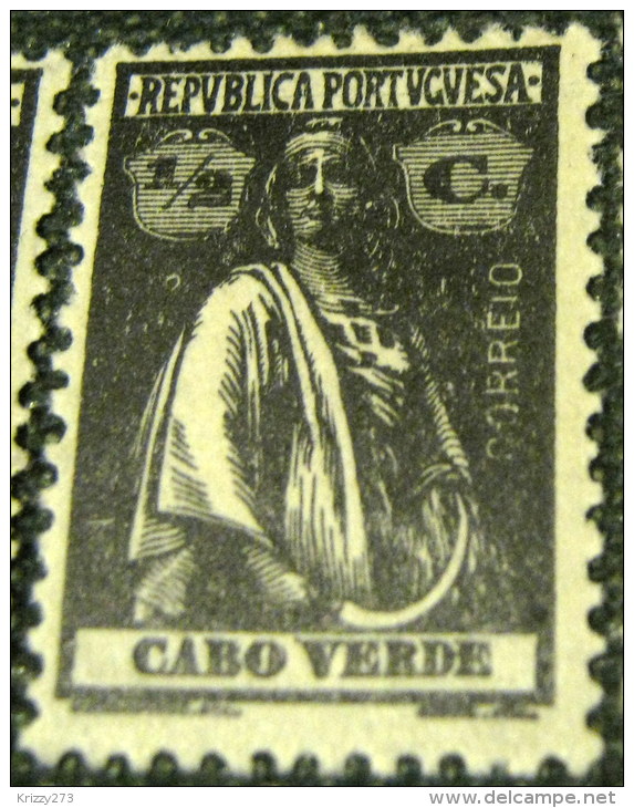 Cape Verde 1914 Ceres 0.50c - Mint - Kap Verde