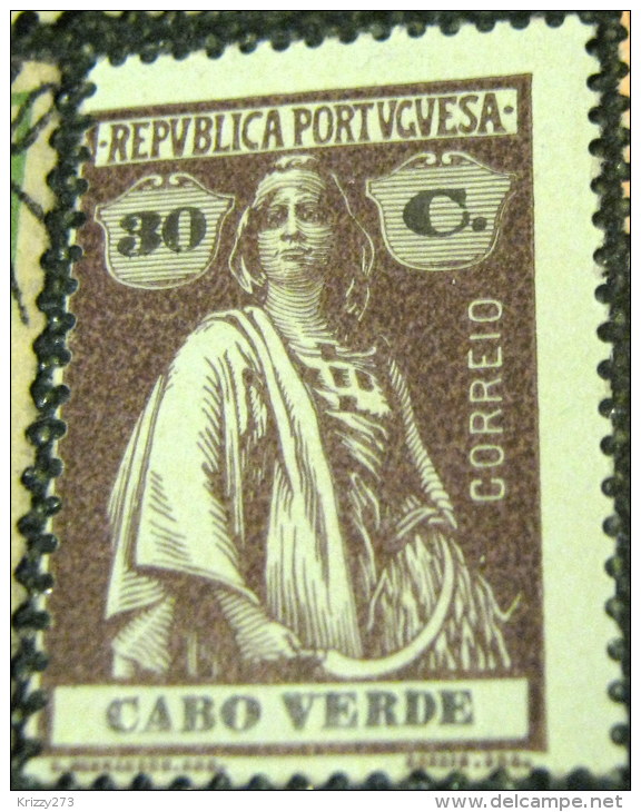 Cape Verde 1914 Ceres 30c - Mint - Kap Verde