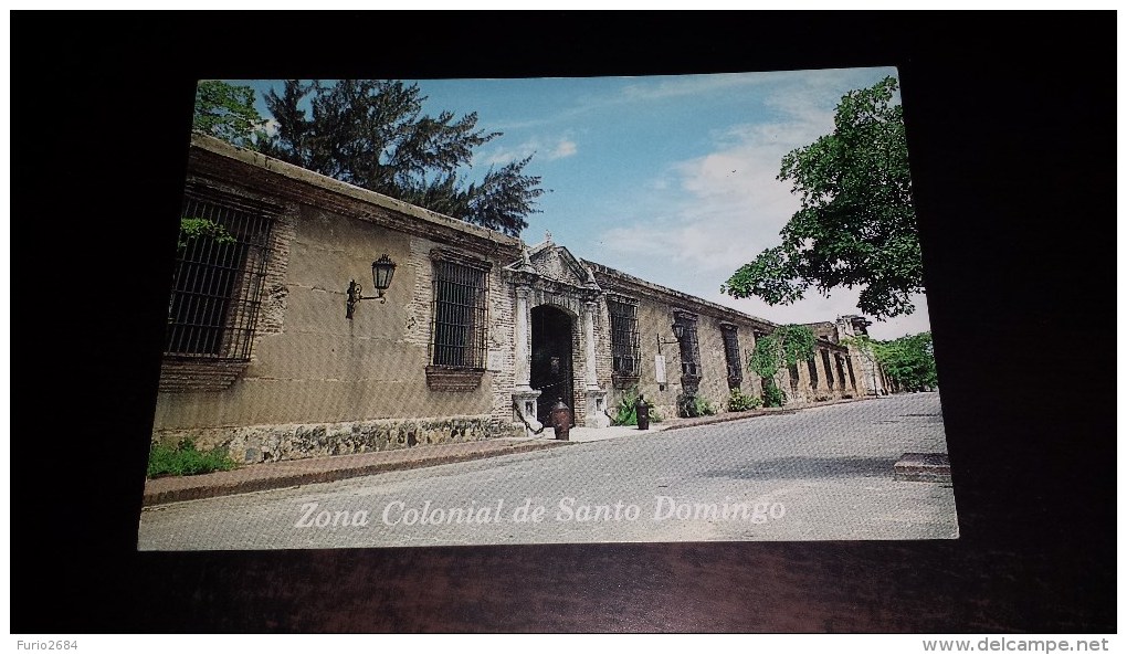 C-21238 CARTOLINA SANTO DOMINGO - CASA DE BASTIDA - Dominikanische Rep.