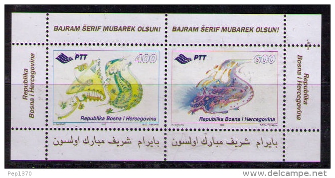 BOSNIA 1995 - CELEBRACIOINES ISLAMICAS BAIRAM- YVERT BLOCK Nº 2 - Islam