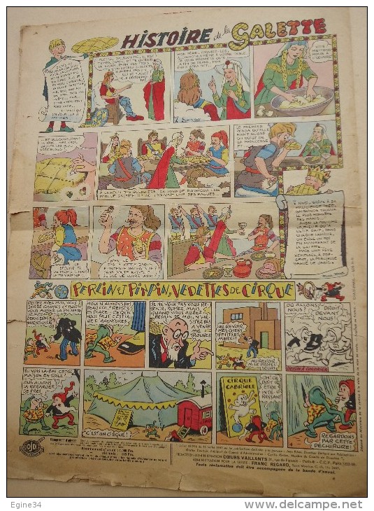 REVUE BD -  AMES VAILLANTES - No 1 Dimanche 6 Jan 1952 - Chantal Au Toit Du Monde - Autre Magazines