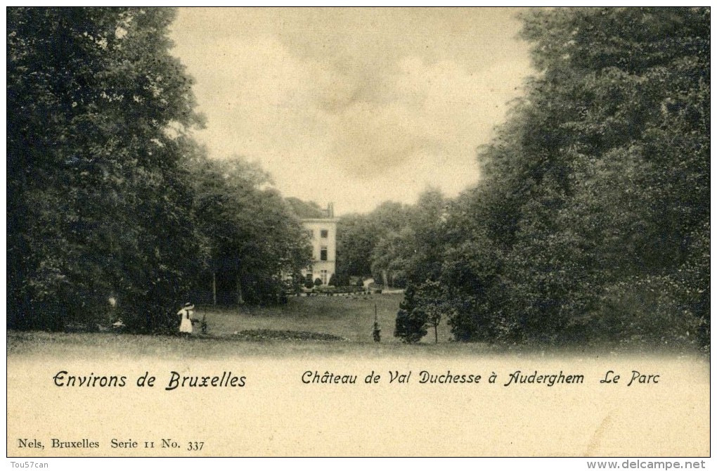 AUDERGHEM - OUDERGHEM  - BELGIQUE - PEU COURANTE CPA NELS SERIE 11 N° 337 - BRUXELLES . - Auderghem - Oudergem