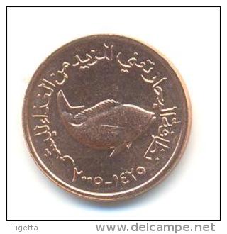 EMIRATI ARABI UNITI  5 FILS NON CIRCOLATI - Ver. Arab. Emirate