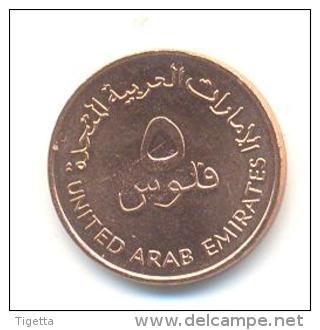 EMIRATI ARABI UNITI  5 FILS NON CIRCOLATI - Emirats Arabes Unis