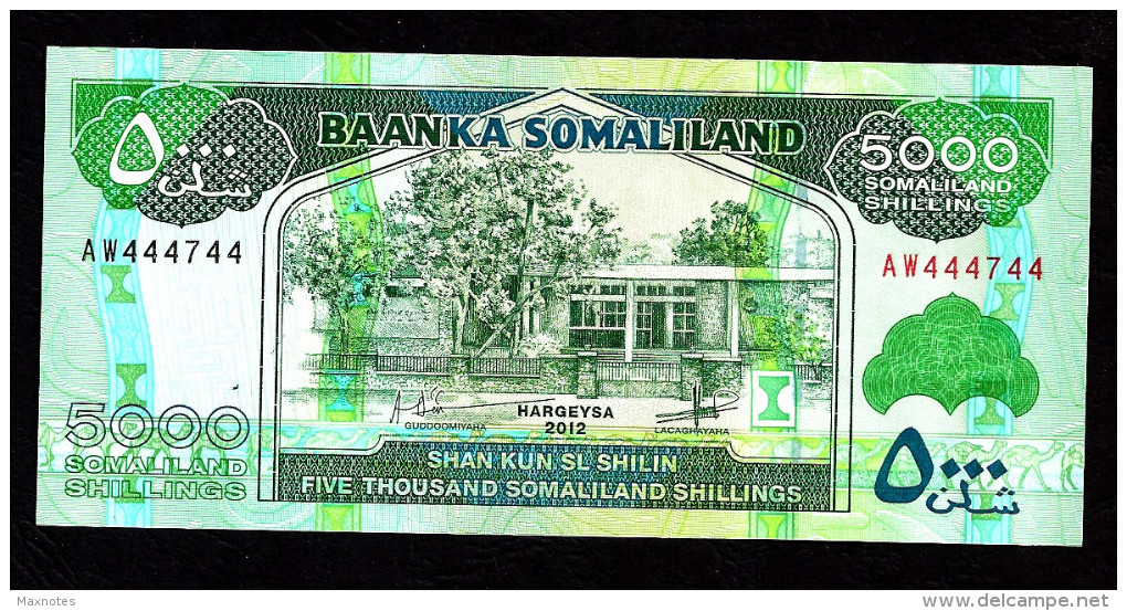 SOMALILAND : 5000 Shillings - 2012 - UNC - Altri & Non Classificati