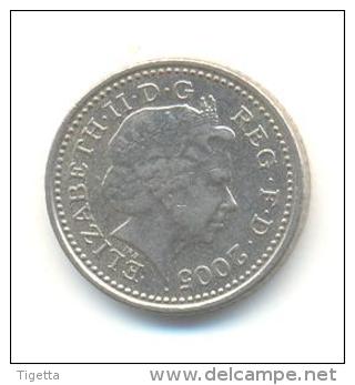 GRAN BRETAGNA  5 PENCE  ANNO 2005 - 5 Pence & 5 New Pence