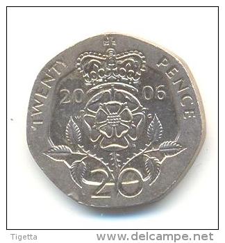 GRAN BRETAGNA  20 PENCE  ANNO 2006 - 20 Pence