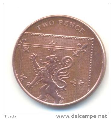 GRAN BRETAGNA  2 PENCE  ANNO 2008 - 2 Pence & 2 New Pence