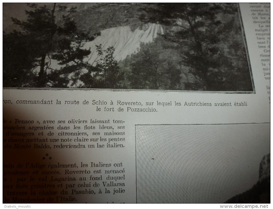 1915 GUERRE MONDIALE :Usine SCHEÏDER;Pégoud;Gl Maunoury;Village privisoire;Serrovalle,Chizzola,Pozzacchio.Malzéville