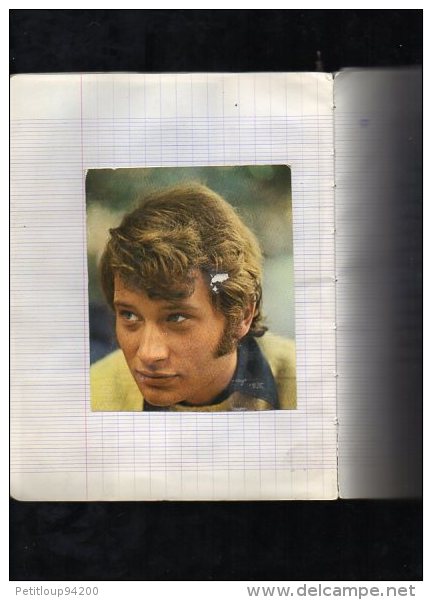 CAHIER  JOHNNY HALLYDAY  Coupures de Presse