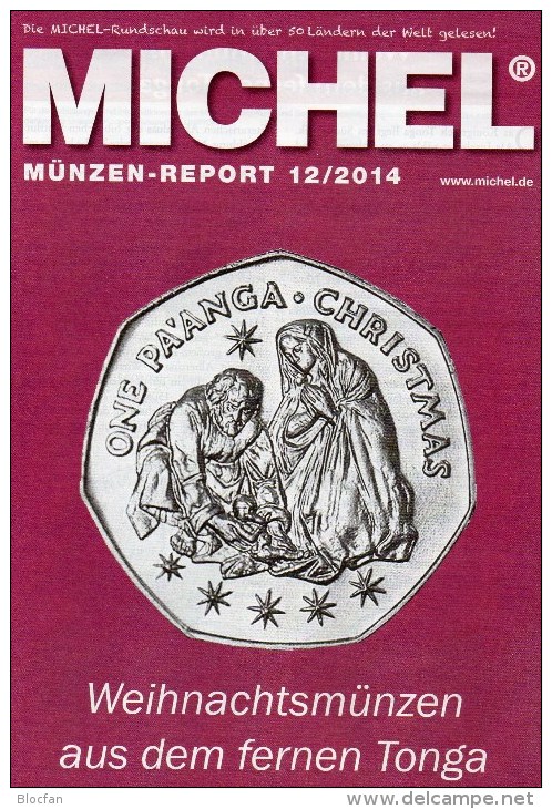 Briefmarken Rundschau MICHEL 12/2014 Neu 6€ New Stamp Of The World Catalogue And Magacine Of Germany ISBN4 194371 105009 - Deutsch