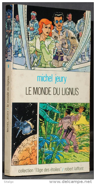 LE MONDE DU LIGNUS - MICHEL JEURY - ROBERT LAFFONT ÂGE DES ÉTOILES - SF - Robert Laffont