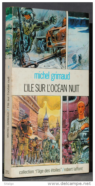 L'ÎLE SUR L'OCÉAN NUIT - MICHEL GRIMAUD - ROBERT LAFFONT ÂGE DES ÉTOILES - SF - Robert Laffont