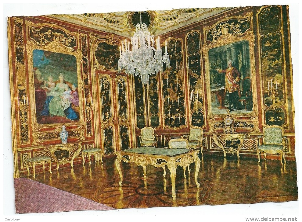 Lot De 12 Cartes Du Château De Schönbrunn  ( Ecriture Cursive Allemande Ou Gothique Allemande) - Château De Schönbrunn