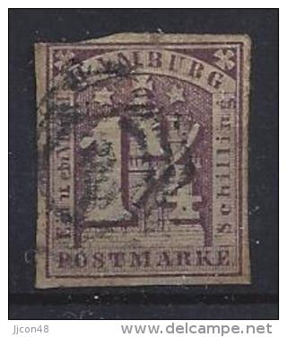 Germany (Hamburg)  1864  (o)  Mi.8e - Hambourg