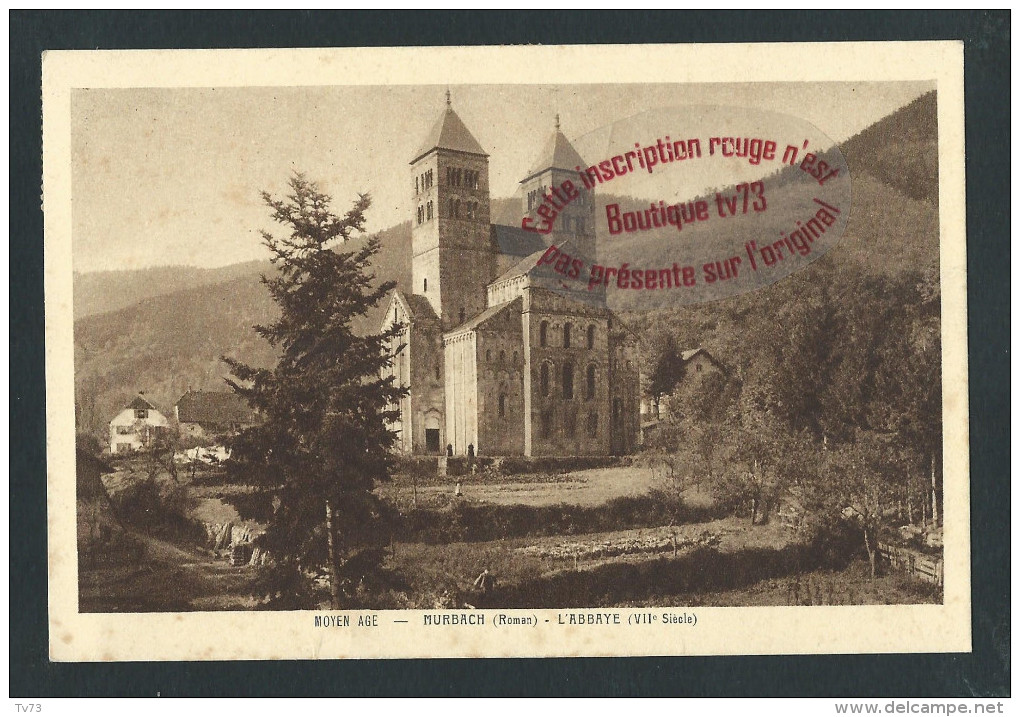 K1333 - MURBACH L´ Abbaye - Timbres Au Dos Non Oblitérés - (68 - Haut Rhin) - Murbach