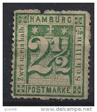 Germany (Hamburg)  1864  (*)  MNG  Mi.14 (type ?) - Hambourg